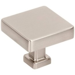 1-3/8" Overall Length Square Nash Cabinet Knob