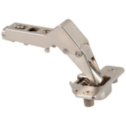 HR MAX™ 105° Standard Duty Pie Corner Cam Adjustable Self-close Hinge with Press-in 8 mm Dowels