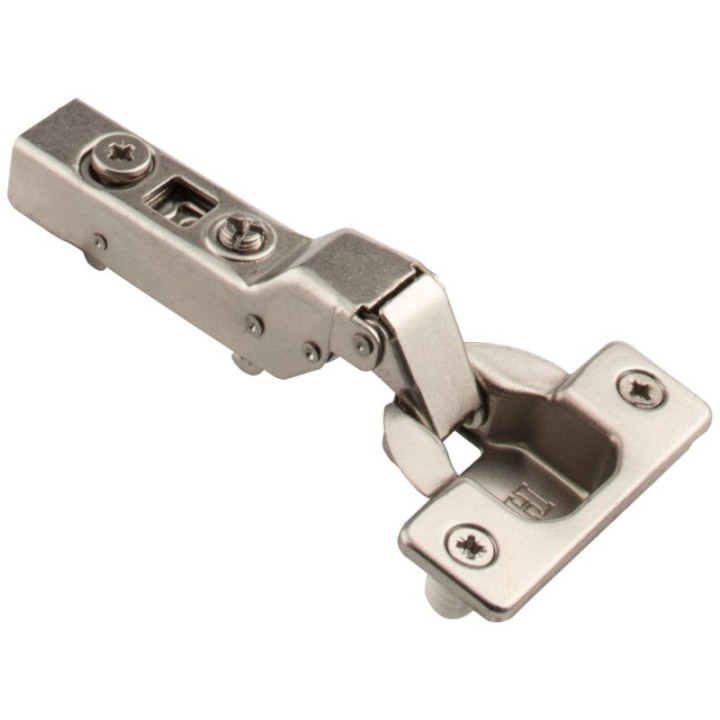 HR MAX™ 110° Heavy Duty Partial Overlay Cam Adjustable Self-close Hinge with Press-in 8 mm Dowels