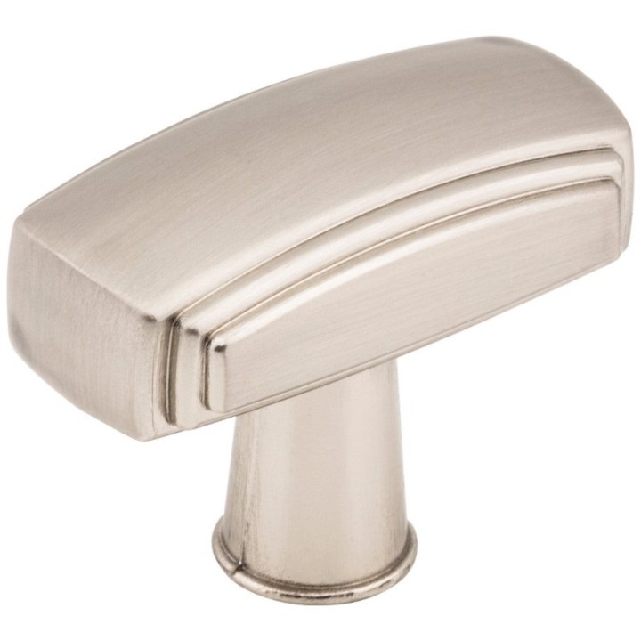 1-9/16" Overall Length Rectangle Delgado Cabinet Knob