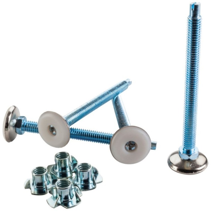 Leg Leveler with T-nut 120 mm x 28.5 mm (4 per Bag)