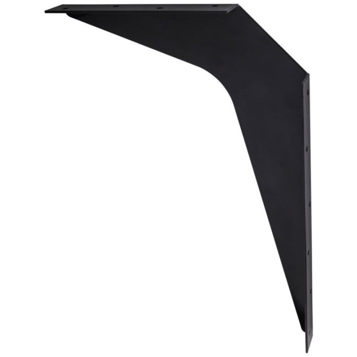 5" x 8" Black Workstation Bracket Sold by the Pair