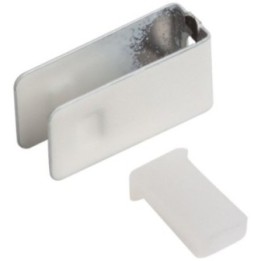 Side Bend End Cap  white