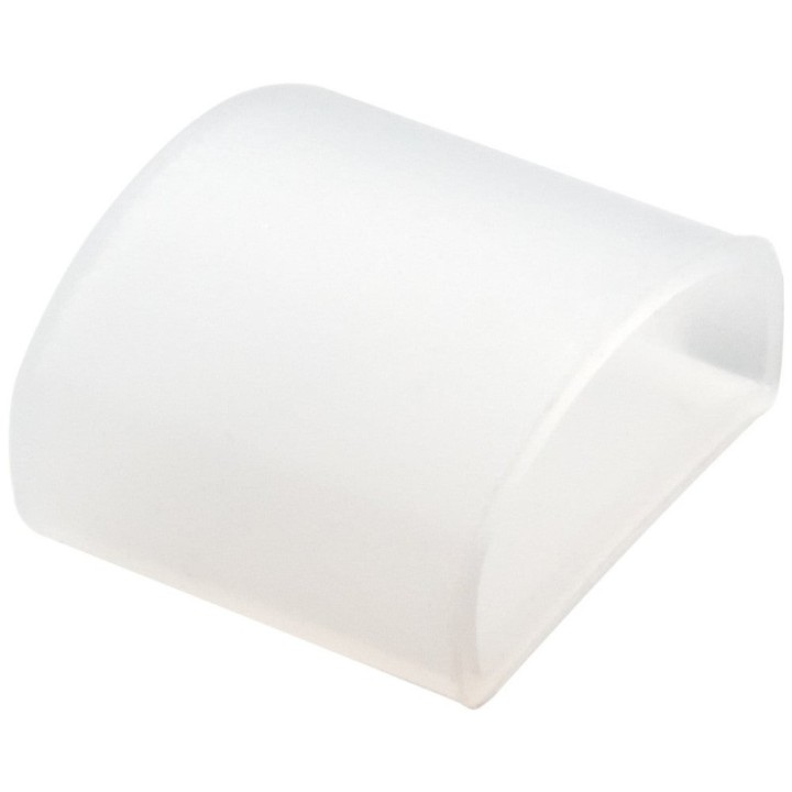 Top Bend End Cap  clear