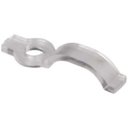 Top Bend Loop Mounting Clip  clear