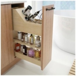 Grooming Insert for Vanity Pullout