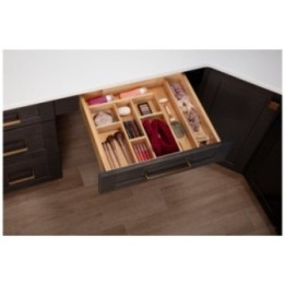 Adjustable SLIMLINE™ Vanity Drop-In Drawer Insert
