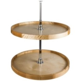 Wood Lazy Susan Set