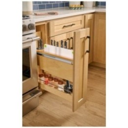No Wiggle Magnetic Knife Organizer Soft-close Pullout