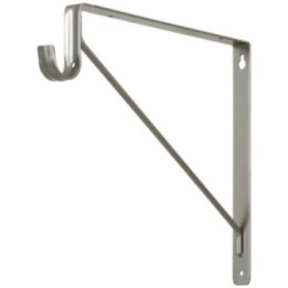 Shelf Bracket Support  Lighted Closet Rod