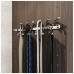 Screw-Mount Tie Rack