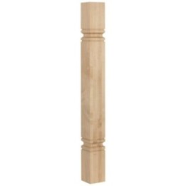 3-1/2" W x 3-1/2" D x 35-1/2" H Simple Mission Post
