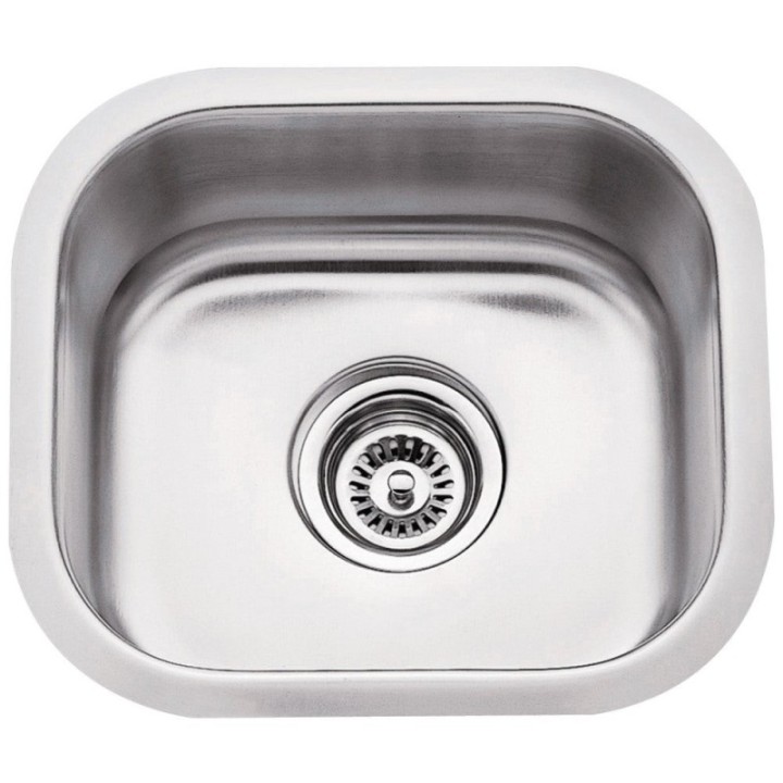 13" L x 14-1/2" W x 7" D Undermount 18 Gauge Stainless Steel Single Bowl Sink