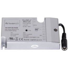 180-Watt WAV SMART CONTROL™ 4-Wire Multi-Color RGB Lighting Smart Receiver  Zigbee Technology