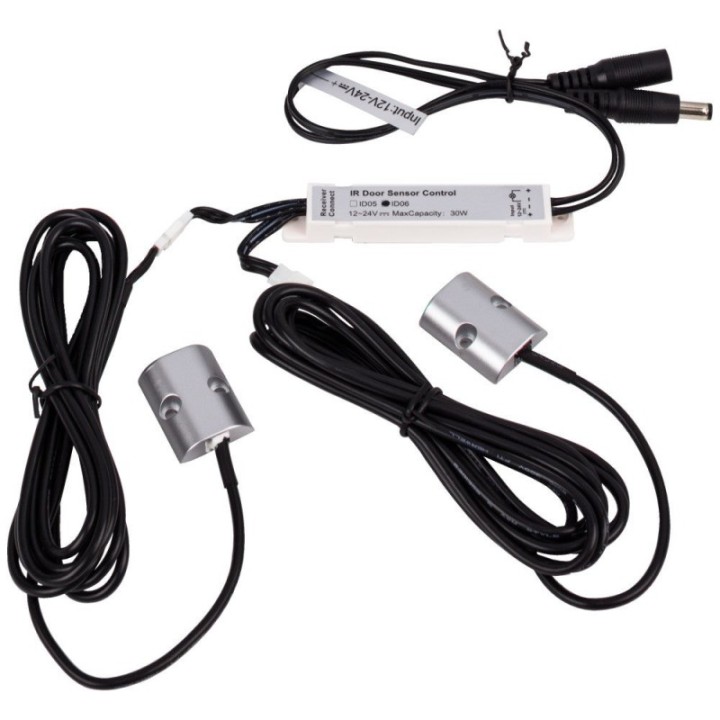 IR Door Sensor Switch for LED Lighting  Dual Head Sensors