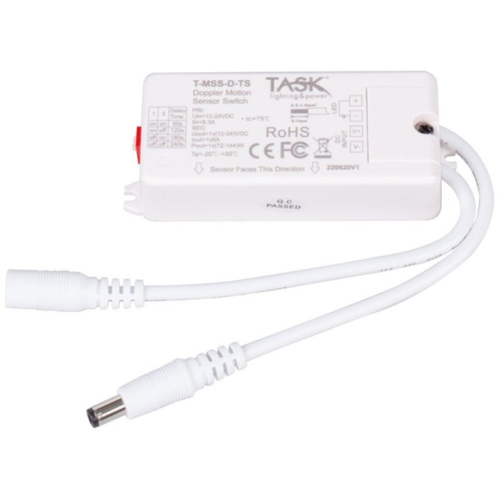 Doppler Motion Sensor Switch  12V/72 watt  or 24V/144 watt