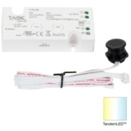 96-Watt 2-Button Tunable-White Wired Dimmer/Temperature Controller