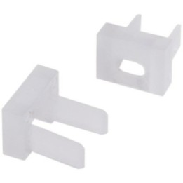 End Cap  Dual-Mount Series Aluminum Profile