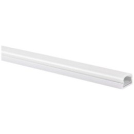 Premium Flat Surface-Mount Aluminum Profile with Frosted Lens