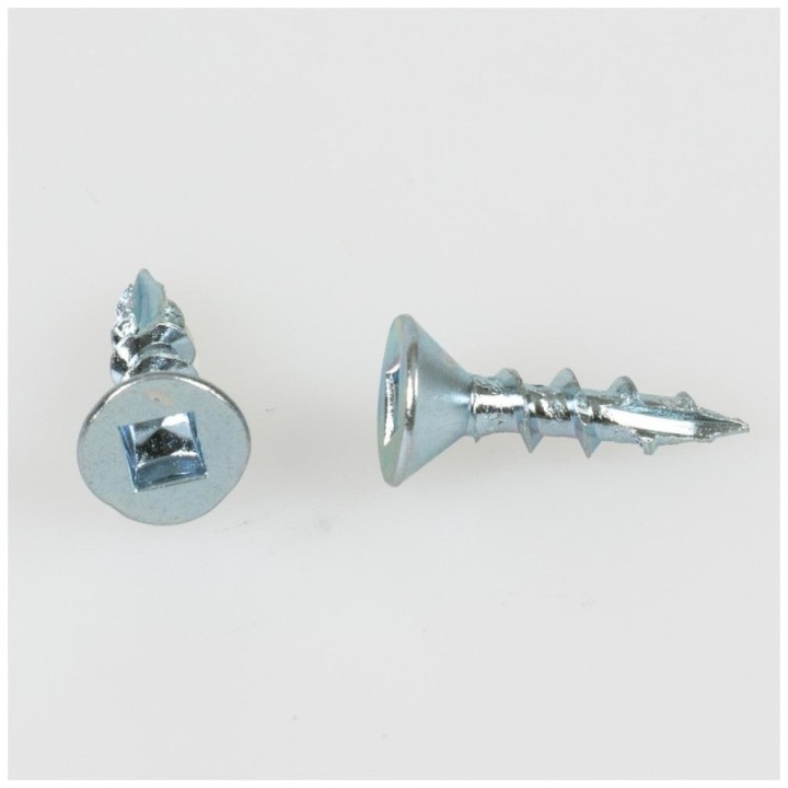 #7 x 5/8" Zinc Plated #2 Square Drive Type 17 Coarse Thread