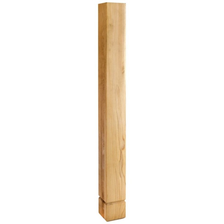 3-1/2" W x 3-1/2" D x 35-1/2" H Shaker Post