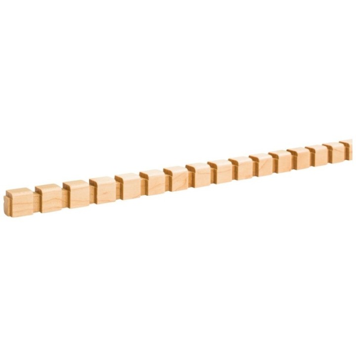 1/2" D x 5/8" H Dentil Moulding