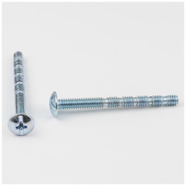 8-32 x 1-3/4" Zinc Plated Phillips Slotted Combo Break-Away Machine Screw Sold by the Box. Order 1 for a Box of 1 000 Screws