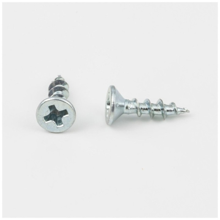 #5" x 1/2" Zinc Plated Phillips Drive Coarse Thread Flat Head Screw Sold by the Keg. Order 35 for a Keg of 35 000 Screws
