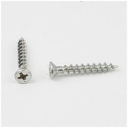 #6 x 1" Zinc Plated Phillips Drive Coarse Thread Flat Head Screw Sold by the Keg. Order 10 for 10 000 Screws