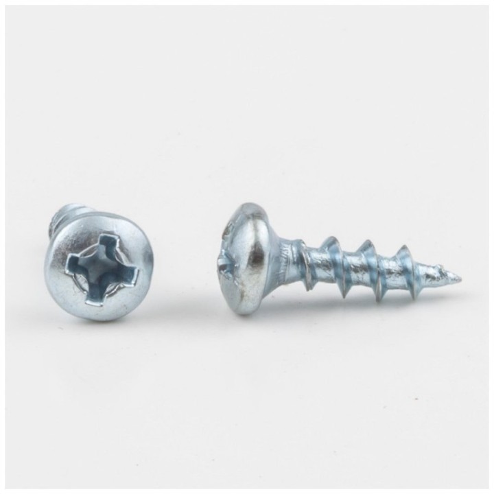 #6 x 1/2" Zinc Plated Phillips Drive Type 17 Coarse Thread Pan Head Screw Sold by the Box. Order 6 for a Box of 6 000 Screws
