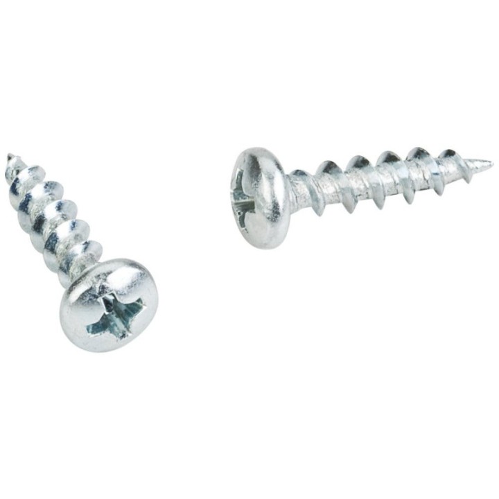#6 x 5/8" Zinc Plated Phillips Drive Coarse Thread Pan Head Screw Sold by the Box. Order 6 for a Box of 6 000 Screws