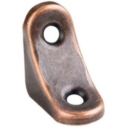 1-3/8" x 1-3/8" x 3/4" Antique Copper Church Pew Bracket