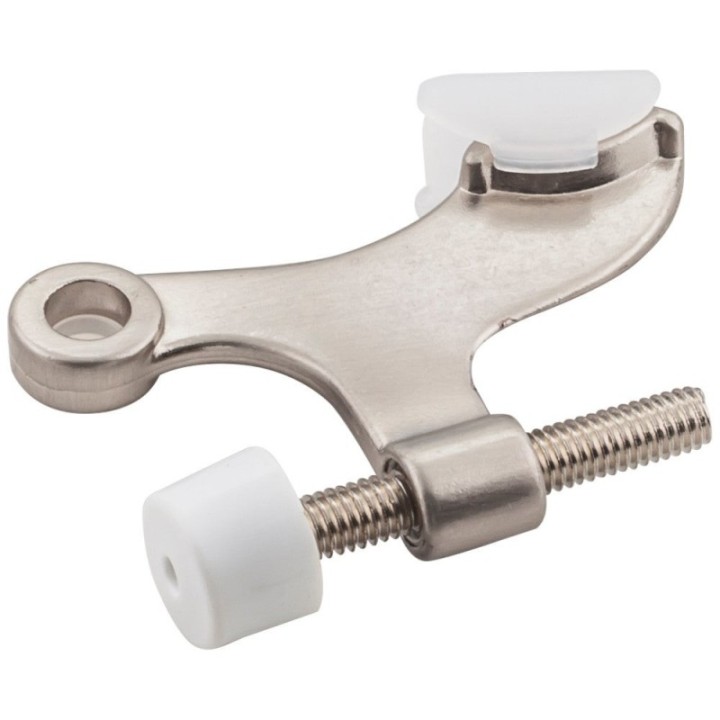Hinge Pin Door Stop with Self-Adjusting Pad