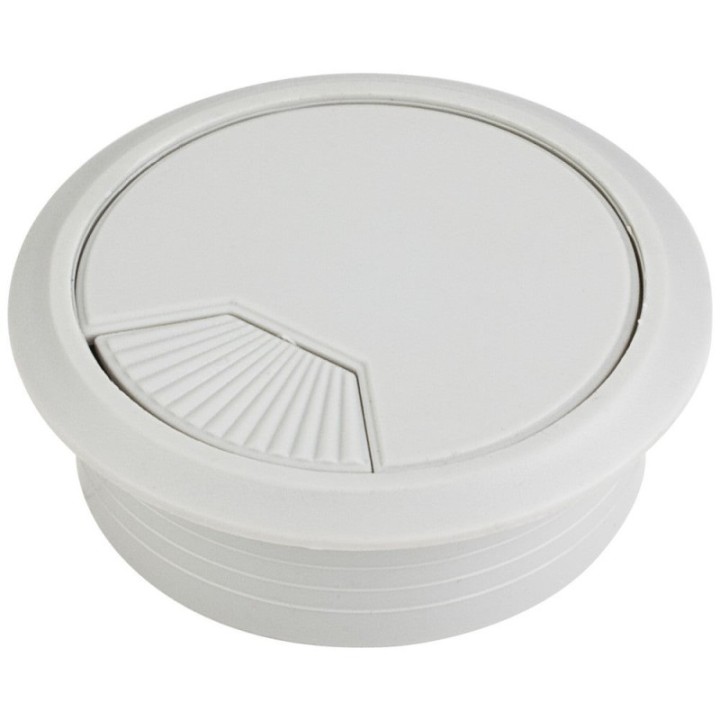 Grey 3 Piece Spring Grommet for 60 mm Diameter Hole