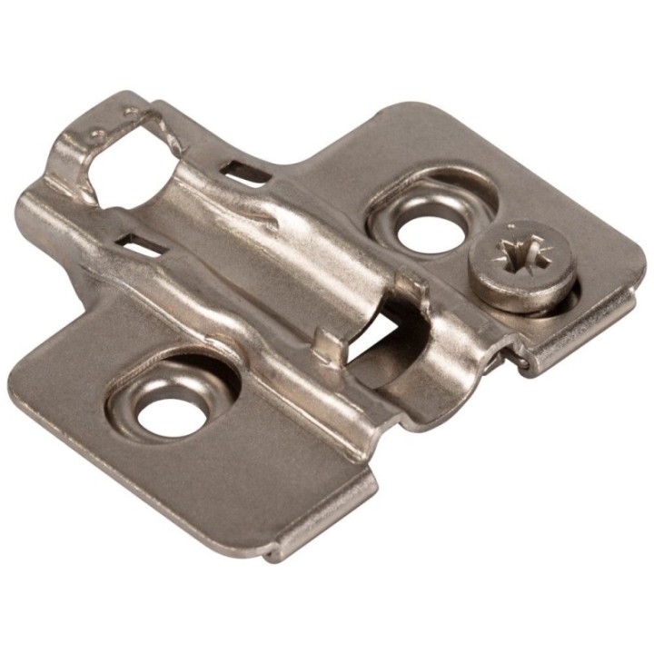 HR MAX™ Standard Duty 2 mm Cam Adj Steel Plate  for 700  725  900 and 1750 Series Euro Hinges
