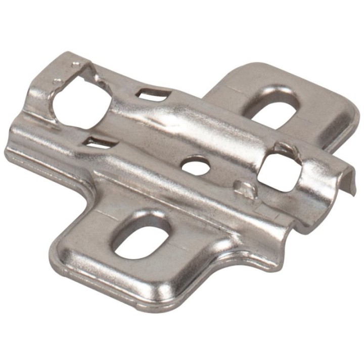 HR MAX™ Standard Duty 2 mm Non-Cam Adjustable Steel Plate for 700  725  900 and 1750 Series Euro Hinges