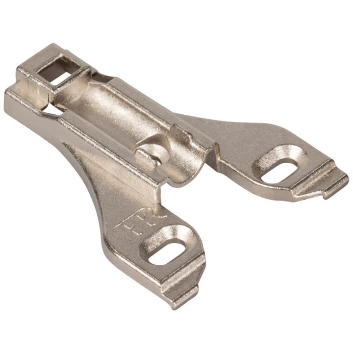 HR MAX™ Heavy Duty 3 mm Non-Cam Adj Zinc Die Cast Plate for 700  725  900 and 1750 Series Euro Hinges