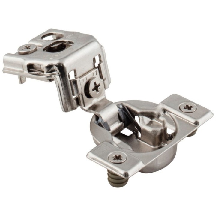 HR MAX™ 105° 1-1/4" Overlay Self-close Compact Hinge with Press-in 8 mm Dowels