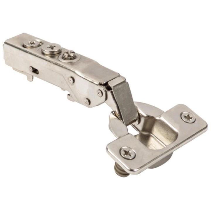 HR MAX™ 90° Heavy Duty Full Overlay Cam Adjustable Soft-close Hinge with Press-in 8 mm Dowels