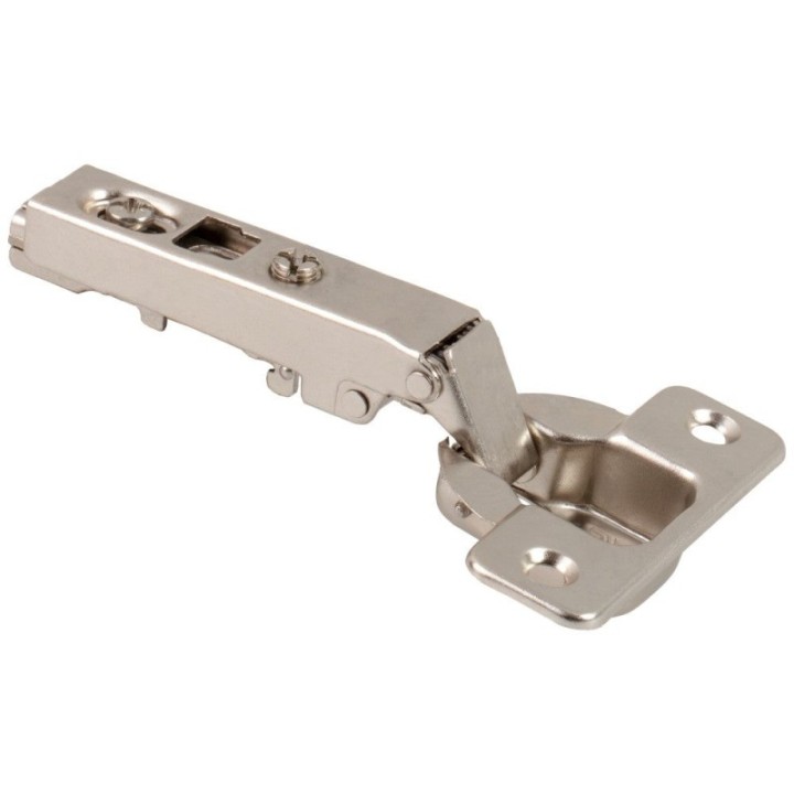 HR MAX™ 110° Full Overlay Screw Adjustable Standard Duty Self-close Hinge without Dowels