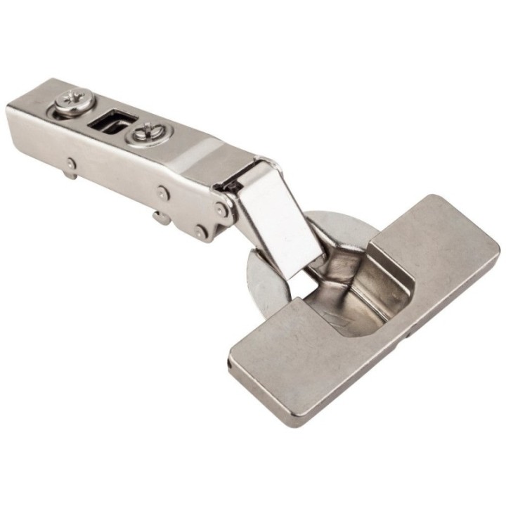 HR MAX™ 125° Heavy Duty Full Overlay Cam Adjustable Soft-close Hinge with Lever-Top Dowels