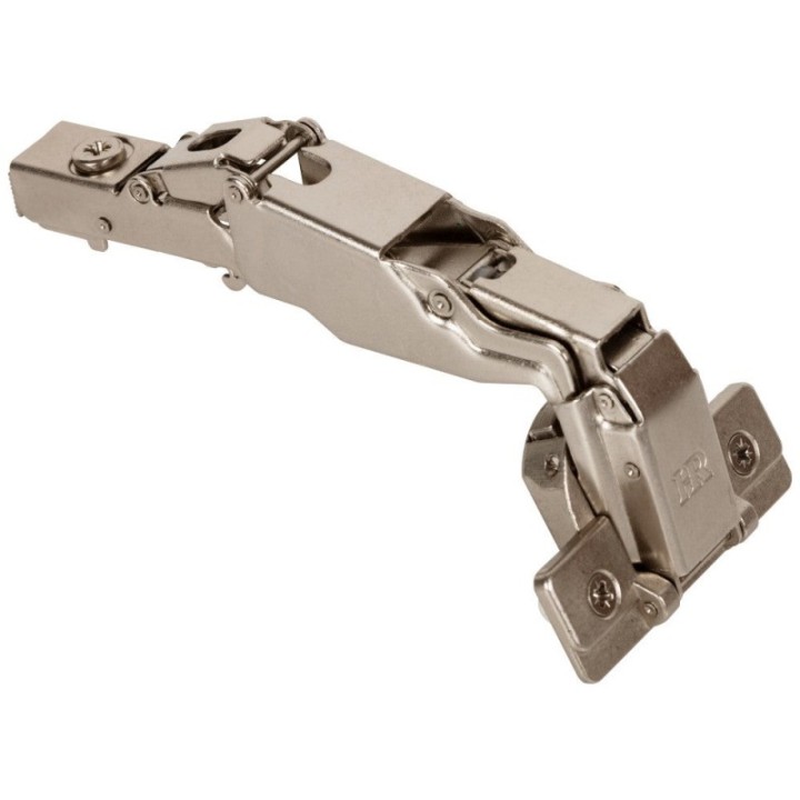 HR MAX™ 165° Heavy Duty Full Overlay Cam Adjustable Self-close Hinge with Press-in 8 mm Dowels