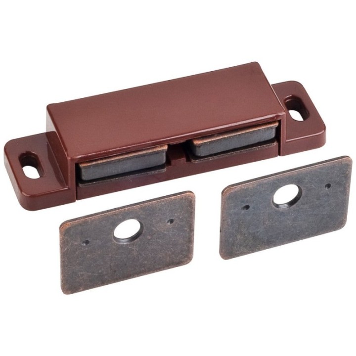 15 lb Double Magnetic Catch Brown/Bronze   Retail Pack