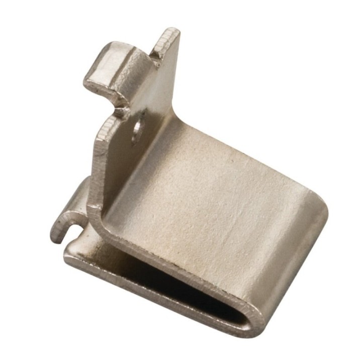 Nickel Single-Track Shelf Clip Builder Pack (1 000 pcs.) - Priced and Sold by the Thousand. Order 1 for 1 000 Pieces