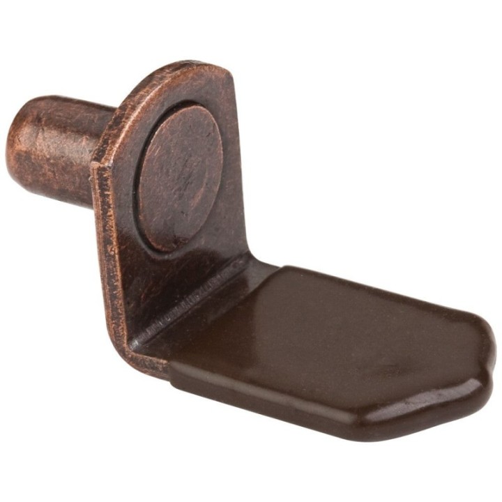 1/4" Angled Shelf Support with Sleeve - Priced and Sold by the Thousand