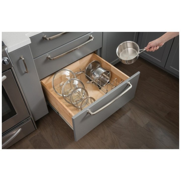 Lid Organizer Insert for Peg Board Drawer Insert
