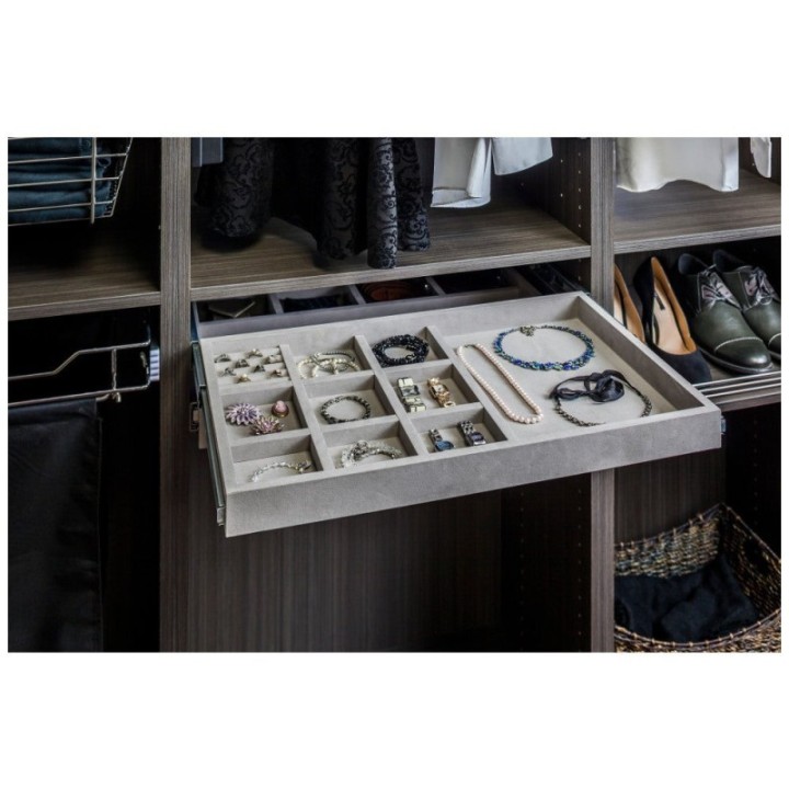 10-Compartment Jewelry Organizer Drawer