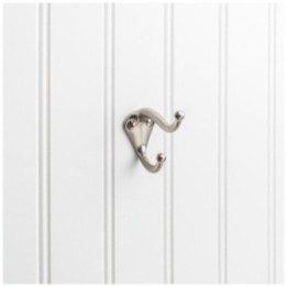 2-5/16" Traditional Double Prong Ball End  Wall Mounted Hook