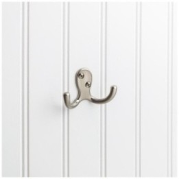 1-7/8" Sleek and Casual Double Prong Wall Mounted Hook