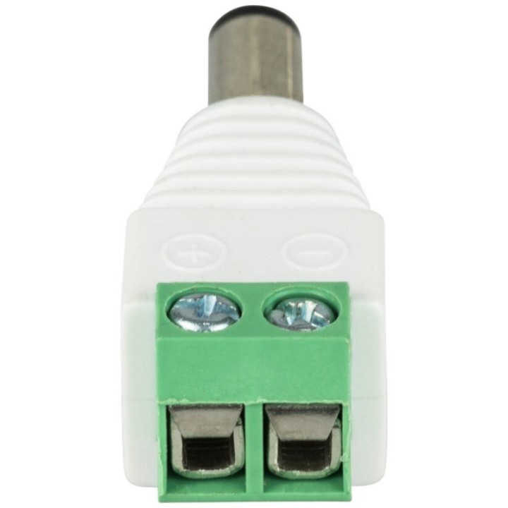 Male Barrel-To-Conductor Screw Down Connector